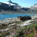 Utsikt mot Veltdalshytta