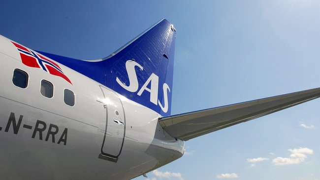 SAS-fly (Foto: SAS)
