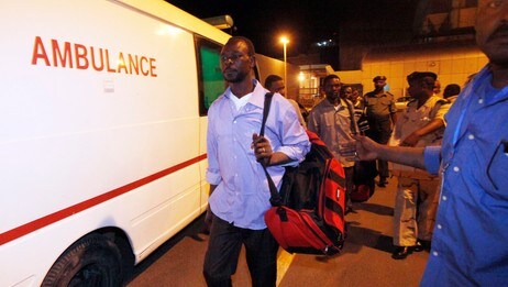 Sørsudanske krigsfanger satt fri i Sudan (Foto: MOHAMED NURELDIN ABDALLAH/Reuters) Sørsudanske krigsfanger satt fri i Sudan (Foto: MOHAMED NURELDIN ABDALLAH/Reuters)