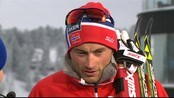 Hadde mer enn nok med å konsentrere seg om sjetteplassen - Petter Northug måtte slippe teten og hadde mer enn nok med å konsentrere seg om sjetteplassen under 5-mila i Kollen.