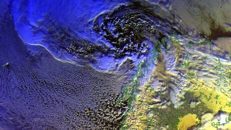 Satellittbilde (Foto: met.no) Satellittbilde (Foto: met.no)