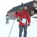 Øystein Lia ved Litlos, Silje W. Fremo i bakgrunnen