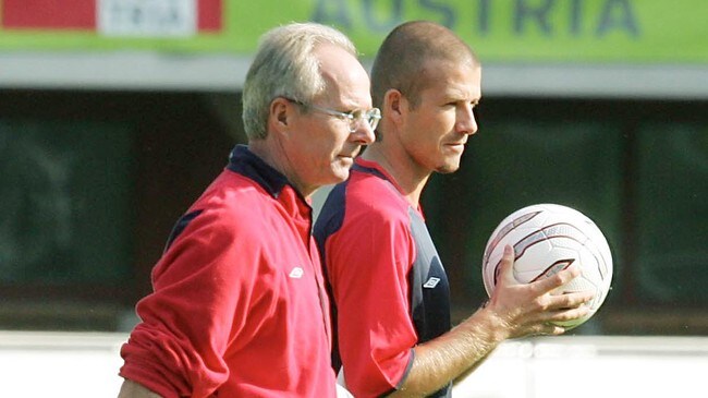 David Beckham og Sven Göran Eriksson (Foto: Hans Punz/Scanpix/AP) David Beckham og Sven Göran Eriksson (Foto: Hans Punz/Scanpix/AP)