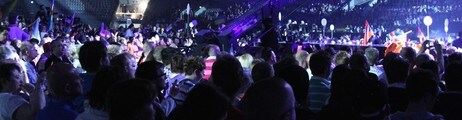 Publikum andre semifinale (Foto: Birte Njøsen Horne/NRK)