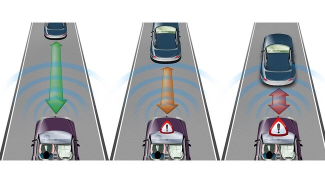 'Intelligente' biler (Foto: Cooperative Mobility Showcase) 'Intelligente' biler (Foto: Cooperative Mobility Showcase)