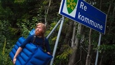 Håkon Voldum Simonsen med luftmadrass (Foto: Mikkel Soya Bølstad) Håkon Voldum Simonsen med luftmadrass (Foto: Mikkel Soya Bølstad)