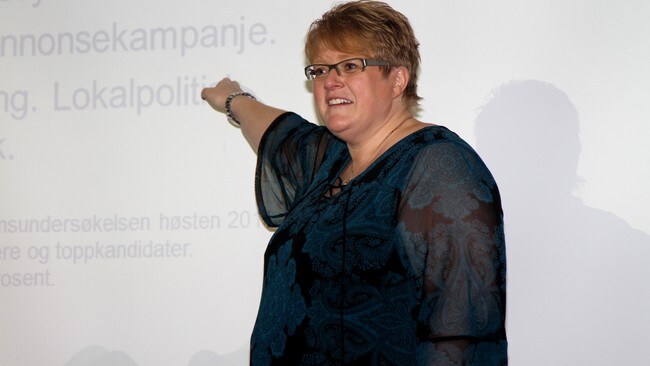 Trine Skei Grande (Foto: Martin Hammervik/NRK)