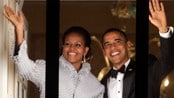 Barack og Michelle Obama (Foto: Odd Andersen/AP) Barack og Michelle Obama (Foto: Odd Andersen/AP)