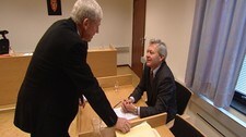 Advokat Tor Haver og advokat Per T. Sekse (Foto: Thomas Ystrøm/NRK)