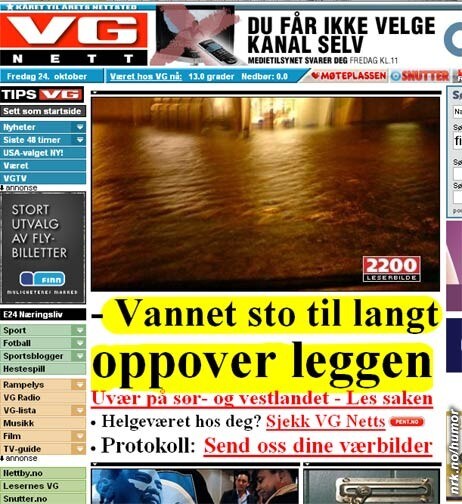 til oppover leggen!!