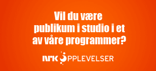 Vil du være publikum i et av NRK sine programmer?