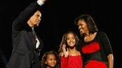 President Barack Obama med familien 