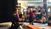 Lite snø = mye kultur - Teaterforestilling for de aller minste på Tønsberg bibliotek