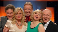Gustav Nilsen, Ingvild Nagell Dahl, Ivar, Hilde Louise Asbjørnsen og Trond Viggo Torgersen (Foto: Erik Dyrhaug) Gustav Nilsen, Ingvild Nagell Dahl, Ivar, Hilde Louise Asbjørnsen og Trond Viggo Torgersen (Foto: Erik Dyrhaug)