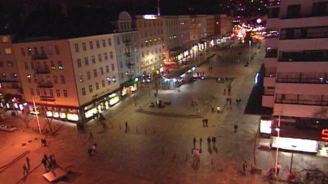 Natt i Bergen (Foto: Anders Jørgensen/NRK) Natt i Bergen (Foto: Anders Jørgensen/NRK)