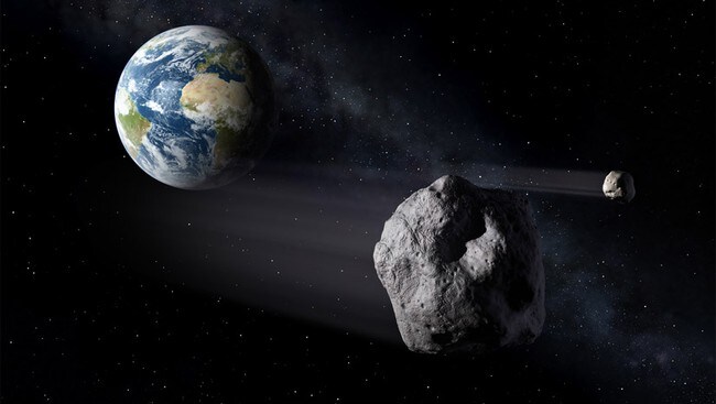 Asteroide passerer Jorda (Foto: ESA- P. Carill) Asteroide passerer Jorda (Foto: ESA- P. Carill)