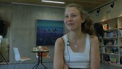 Intervju med Sarakka Gaup - Sarakka Gaup er årets ungkunstner på Riddu riddu.