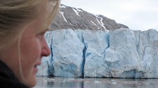Inntrykk fra isbreen (Foto: Sylvi Inez Liljegren/NRK)