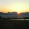Mange hadde dratt ned til Telegrafbukta i Tromsø for å nyte de første solstrålene.