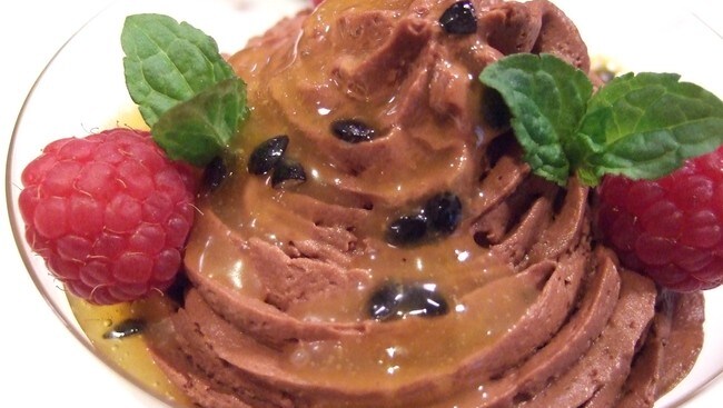 Sjokolademousse (Foto: Marie Melgård/NRK) Sjokolademousse (Foto: Marie Melgård/NRK)