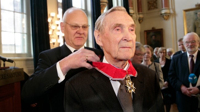 Gunnar Sønsteby (Foto: Roald, Berit/SCANPIX)