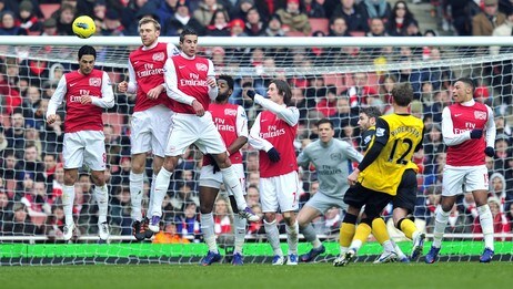 FBL-ENG-PR-ARSENAL-BLACKBURN (Foto: GLYN KIRK/Afp)