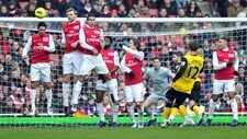 FBL-ENG-PR-ARSENAL-BLACKBURN (Foto: GLYN KIRK/Afp)
