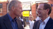 Rune Gerhardsen og Erling Lae (Foto: NRK) Rune Gerhardsen og Erling Lae (Foto: NRK)
