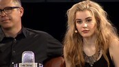 MGP-vinneren møtte pressen hjemme - Den danske MGP-vinneren Emmelie møtte dansk presse etter seieren lørdag kveld.