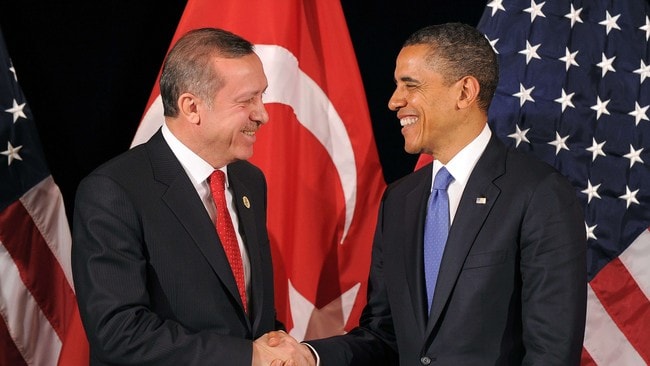 Barack Obama og Tyrkias president Erdogan (Foto: JEWEL SAMAD/Afp) Barack Obama og Tyrkias president Erdogan (Foto: JEWEL SAMAD/Afp)