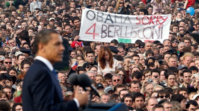 Unnskyld for Berlusconi (Foto: Jason Reed/REUTERS)