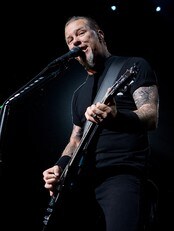 Metallica i Oslo Spektrum 17. juni 2009  (Foto: Per Ole Hagen, NRK)
