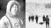 Roald Amundsen på vei mot Sydpolen