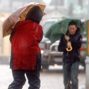 Regn og vind (Foto: Marit Hommedal/Scanpix)