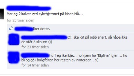 Elgvarsling på Facebook Elgvarsling på Facebook