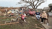 Tornado rammet Oklahoma (Foto: Brett Deering/Afp) Tornado rammet Oklahoma (Foto: Brett Deering/Afp)