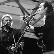 Johnny Cash sang med Steinar Albrigtsen, Norwegian Wood 1992 (Foto: Norwegian Wood) Johnny Cash sang med Steinar Albrigtsen, Norwegian Wood 1992 (Foto: Norwegian Wood)
