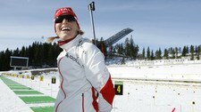 Tora Berger i Holmenkollen (Foto: Erlend Aas/Scanpix)