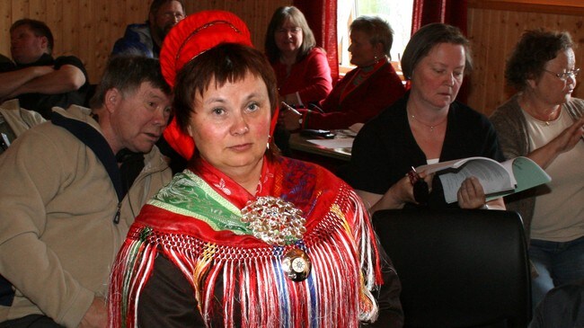 Ellinor Guttorm Utsi (Foto: Eilif Aslaksen/NRK) Ellinor Guttorm Utsi (Foto: Eilif Aslaksen/NRK)