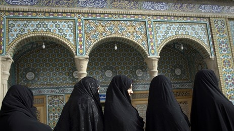 Iranske kvinner i valgkø (Foto: BEHROUZ MEHRI/Afp) Iranske kvinner i valgkø (Foto: BEHROUZ MEHRI/Afp)