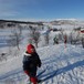 Skileik ved Marenvollen Femundsmarka