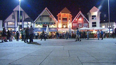 Stavanger sentrum (Foto: Eirik Gjesdal/NRK)