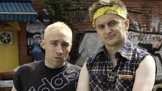 Tommy Wirkola og Stig Frode Henriksen. (Foto: Jo Bergesen/Euforia Film)