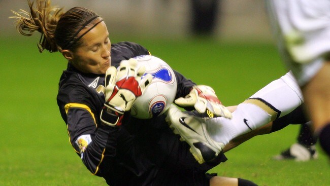 Bente Nordby under fotball-VM i Kina (Foto: FREDERIC J. BROWN MARK RALSTON/AFP)