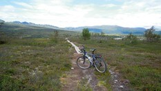 Fein og flatt terreng og sykle i