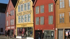 Bryggen i Bergen (Foto: Geir Rommetveit/NRK)