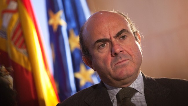 Spanias finansminister Luis de Guindos (Foto: JUAN MEDINA/Reuters) Spanias finansminister Luis de Guindos (Foto: JUAN MEDINA/Reuters)