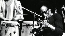 Miles Davis i Chateau Neuf 1971 (Foto: Dag Tore Skilbred/NRK) Miles Davis i Chateau Neuf 1971 (Foto: Dag Tore Skilbred/NRK)