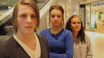 Isak Røen, Julia Våge og Veslemøy Solberg (Foto: Roy Hilmar Svendsen/NRK)