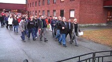 Skolestreik (Foto: Lars Tore Endresen/NRK)